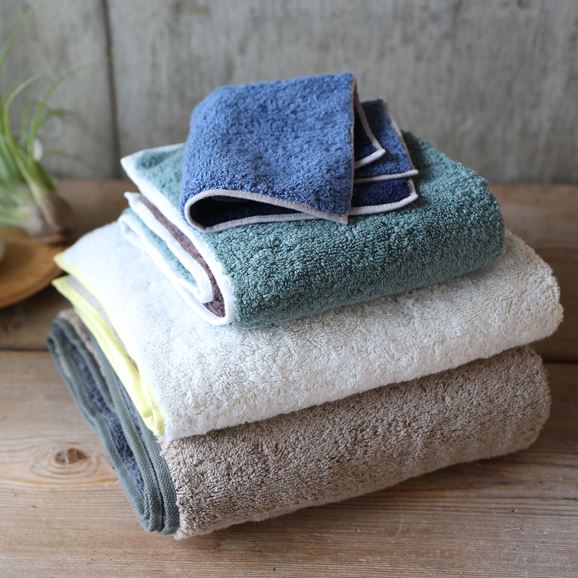 MUJI IDÉE Repos Mini Bath Towel - Snow White IDEE