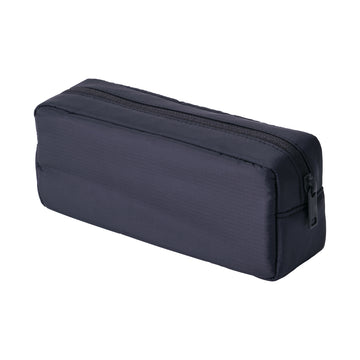 Parachute Cloth Large Pen Case - Black MUJI
