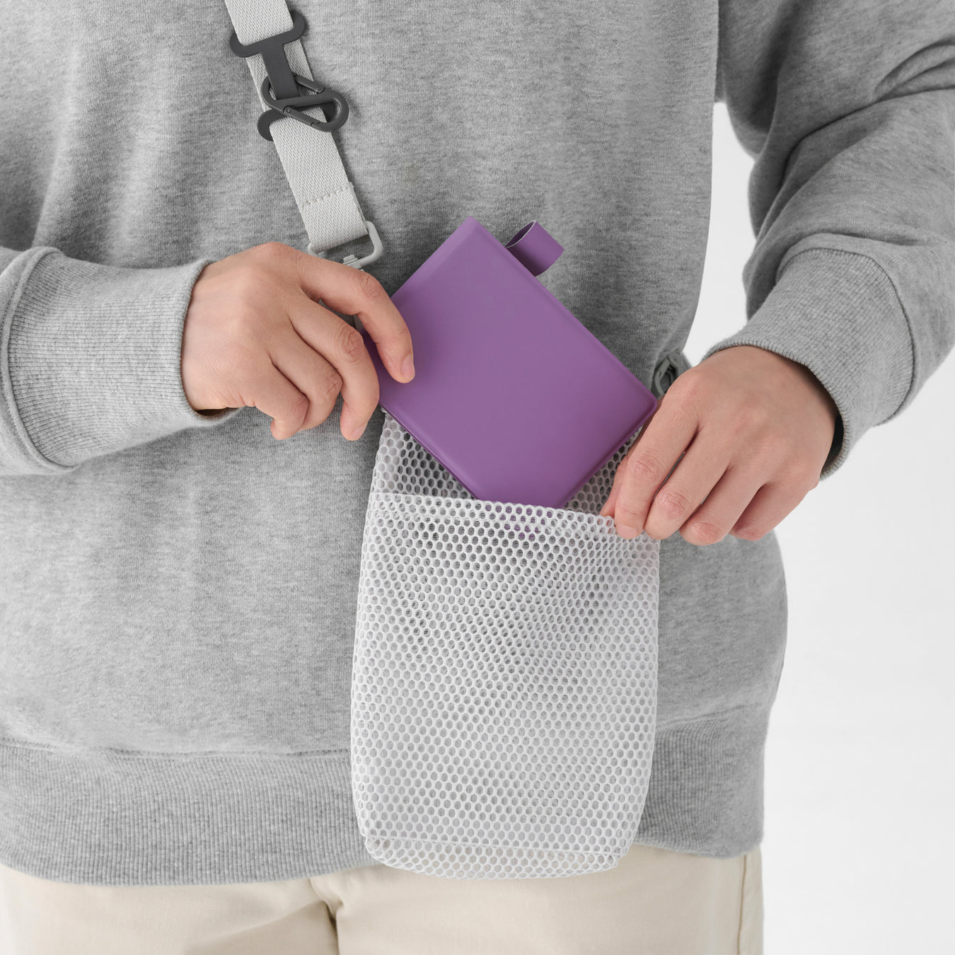 Compact Notebook A7 - White MUJI