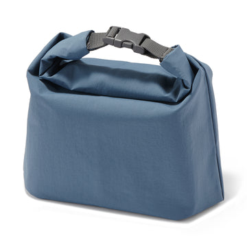 Adjustable Roll-Top Lunch Bag Smoky Blue - Large MUJI
