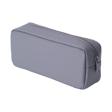 Parachute Cloth Large Pen Case - Grey MUJI