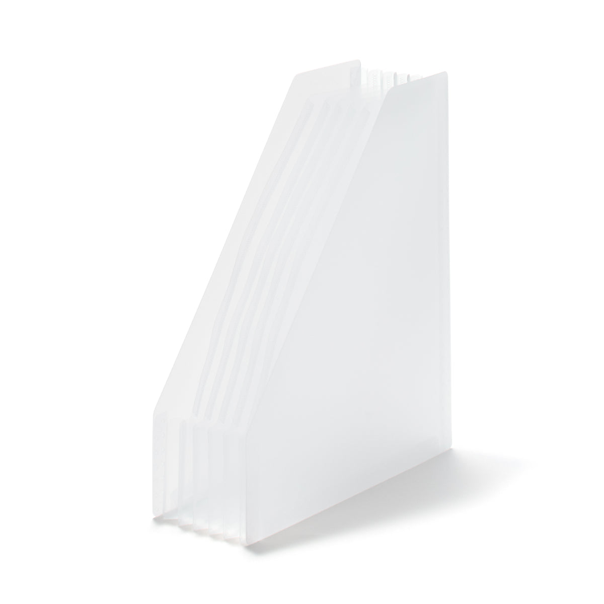 Polypropylene Expanding Stand File Box - A4 6 pockets | MUJI Canada