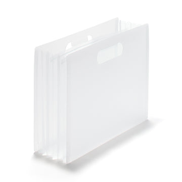 Polypropylene Expanding File Box - A4 3 Pockets MUJI