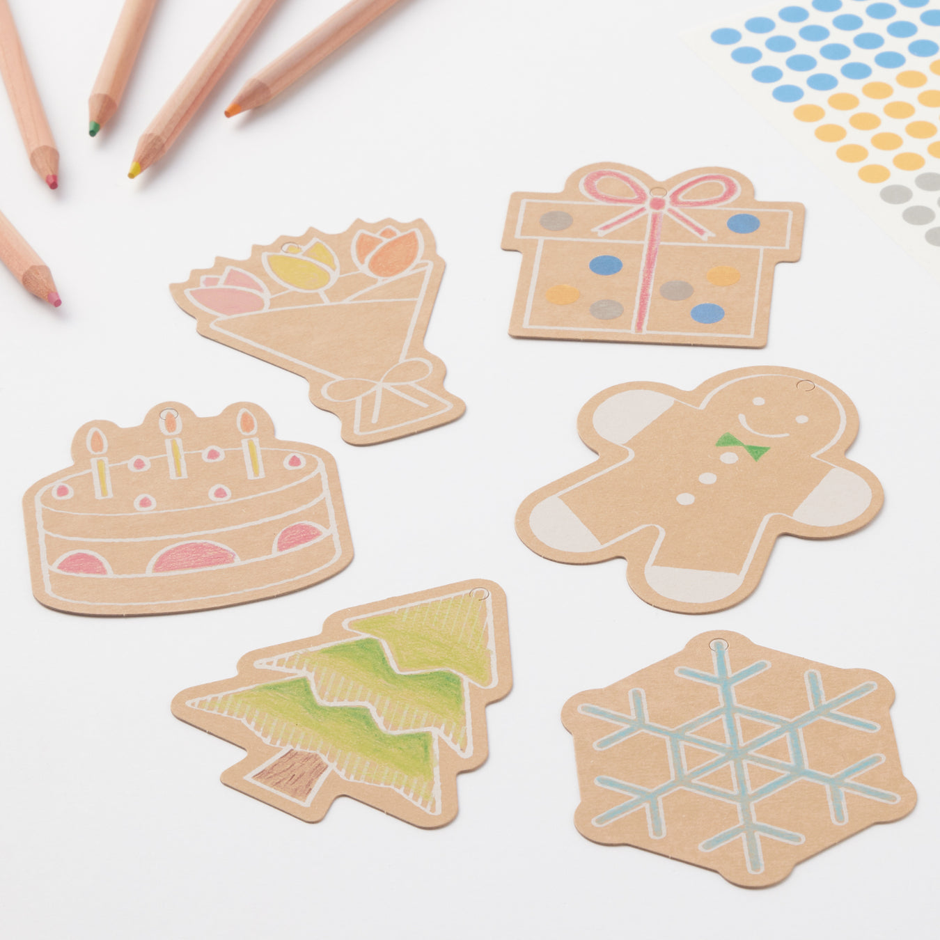 Gift Message Card - Snow MUJI