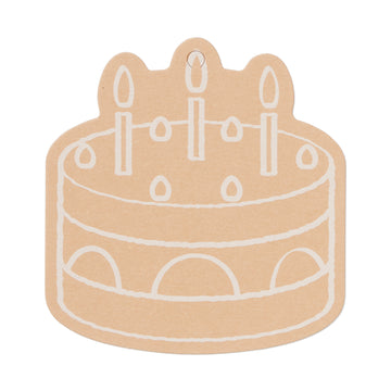 Gift Message Card - Cake MUJI