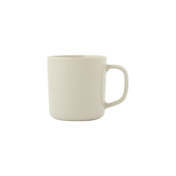 Stainless Steel Ceramic Coated Mug - White (490 ml) MUJI