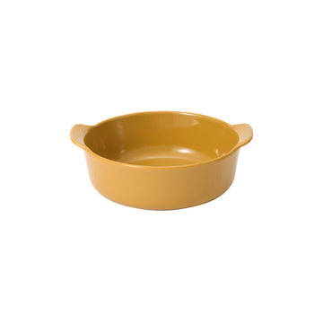 Stoneware Bowl (Dia. 12.9 cm) - Mustard Yellow MUJI