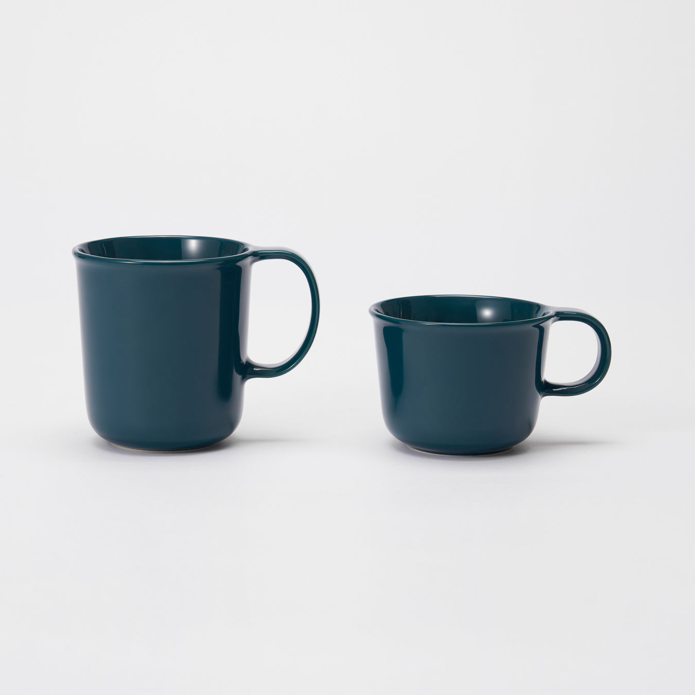 Stoneware Mug Cup (490 ml) - Dark Blue MUJI