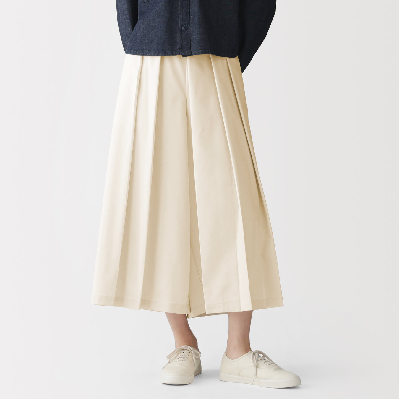 Hakama Pants Ivory MUJI