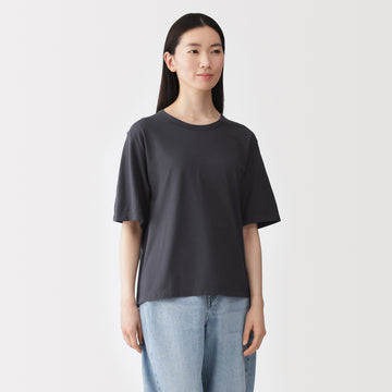 High-Twist Cotton Jersey T-Shirt MUJI