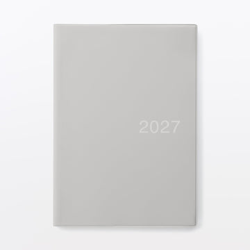 B5 Monthly/Weekly Planner From Dec. 2026 - Mon. Start Grey MUJI