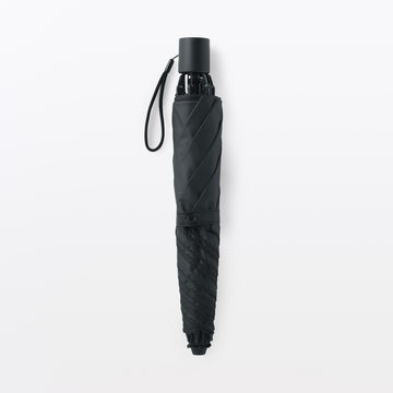All-Weather 2-Way Foldable Umbrella Black MUJI