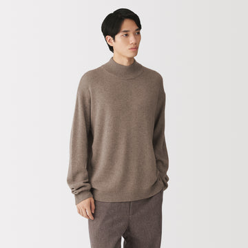 #WK38 Labo Cashmere Mockneck Sweater AF0I226A MUJI