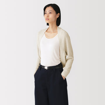 Labo Llama Wool Bolero MUJI