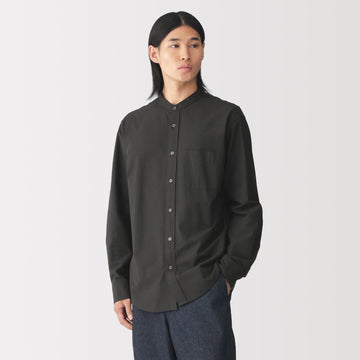 Oxford Stand Collar Shirt MUJI