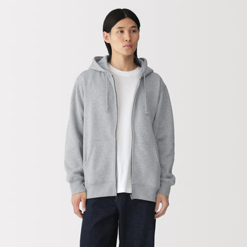 Fleece Zip-Up Hoodie MUJI