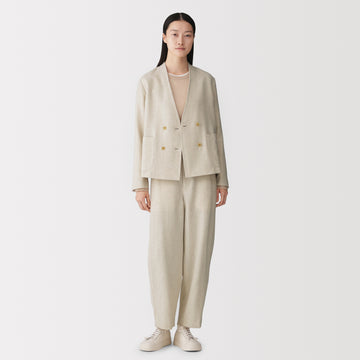 Labo Cashmere Mix Tapered Pants MUJI