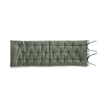Cotton Velveteen Long Seat Cushion Dark Green MUJI