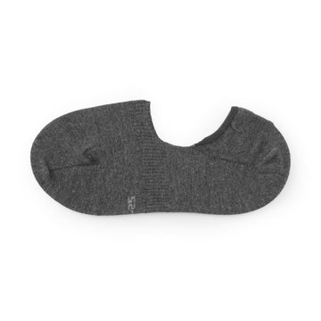 #26AW YL import - Silicone Grip No-Show Socks DAG26A6A Charcoal Grey MUJI