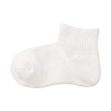 Pile Short Socks Off White MUJI