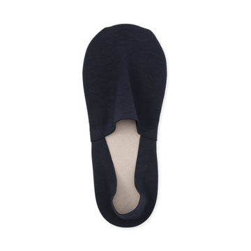 Seamless Toe High Cut No-Show Socks Navy MUJI