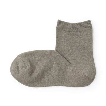 #26AW YL import - Loose Top Short Socks DAI44A6A Mocha Brown 23-25cm (US W7-9 M5-7.5) MUJI