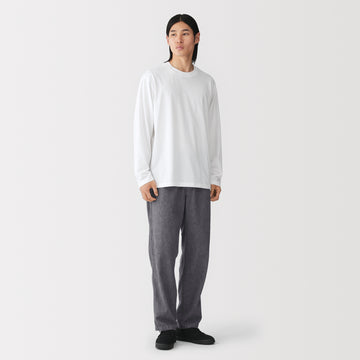 Recycled Cotton Denim Easy Pants MUJI