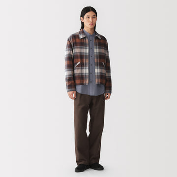 Kapok Blend Moleskin Work Pants MUJI