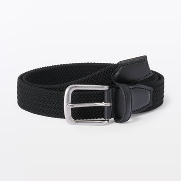 Free Size Stretch Belt Black MUJI