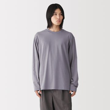 Cotton Jersey Long Sleeve T-Shirt