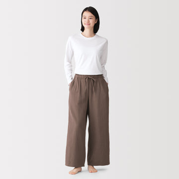 Crepe Gauze Long Pants MUJI