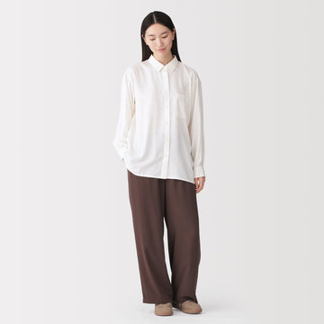 #WK34 [import] Rayon Blend Easy Pants MUJI