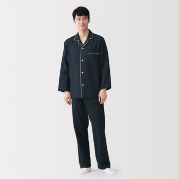 Side Seamless Flannel Pajamas MUJI