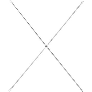 SUS Shelving Unit Cross Bar for Stainless Steel - Regular (56 cm) MUJI