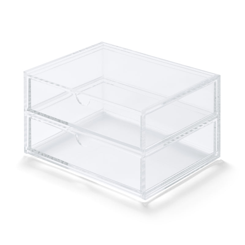 Acrylic Case 2 Rows Small Without Lid MUJI