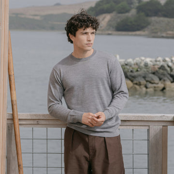 Wool Crewneck Sweater MUJI