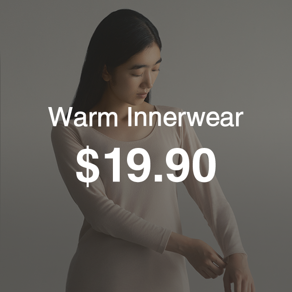 Warm Innerwear $19.90