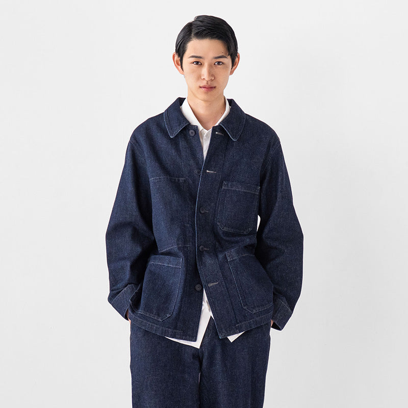 Man wearing Kapok Denim