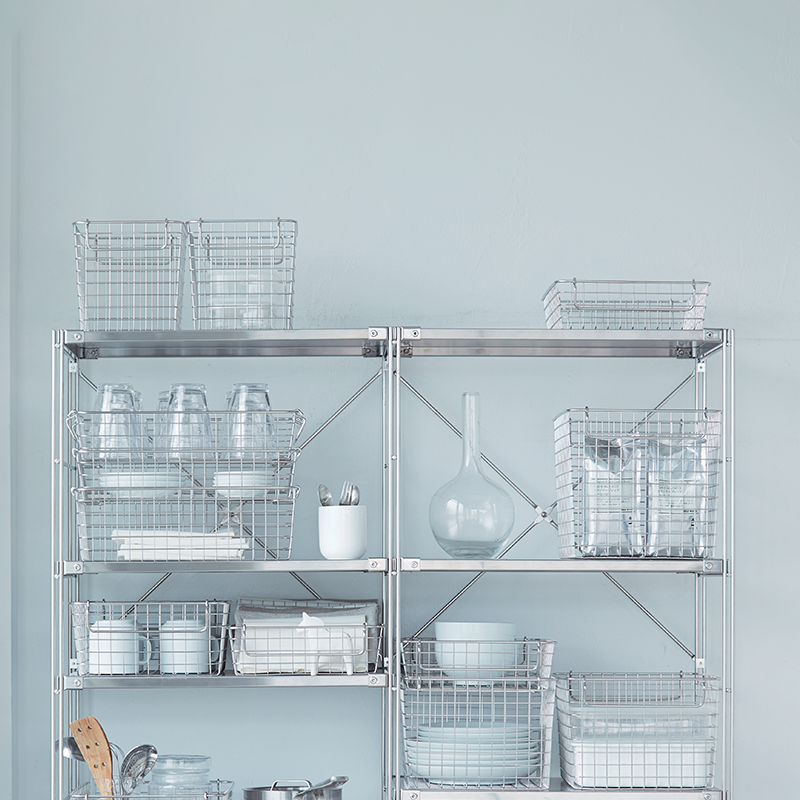 SUS Shelving Unit Stainless Steel