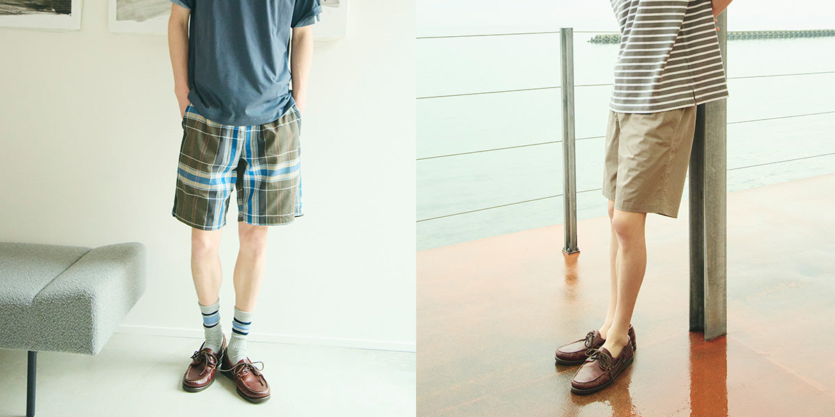Men's Madras Shorts; Men's Broad Cloth Easy Short