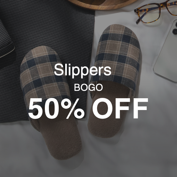 Slipper Bogo 50% OFF