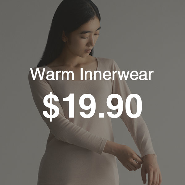 Warm Innerwear $19.90