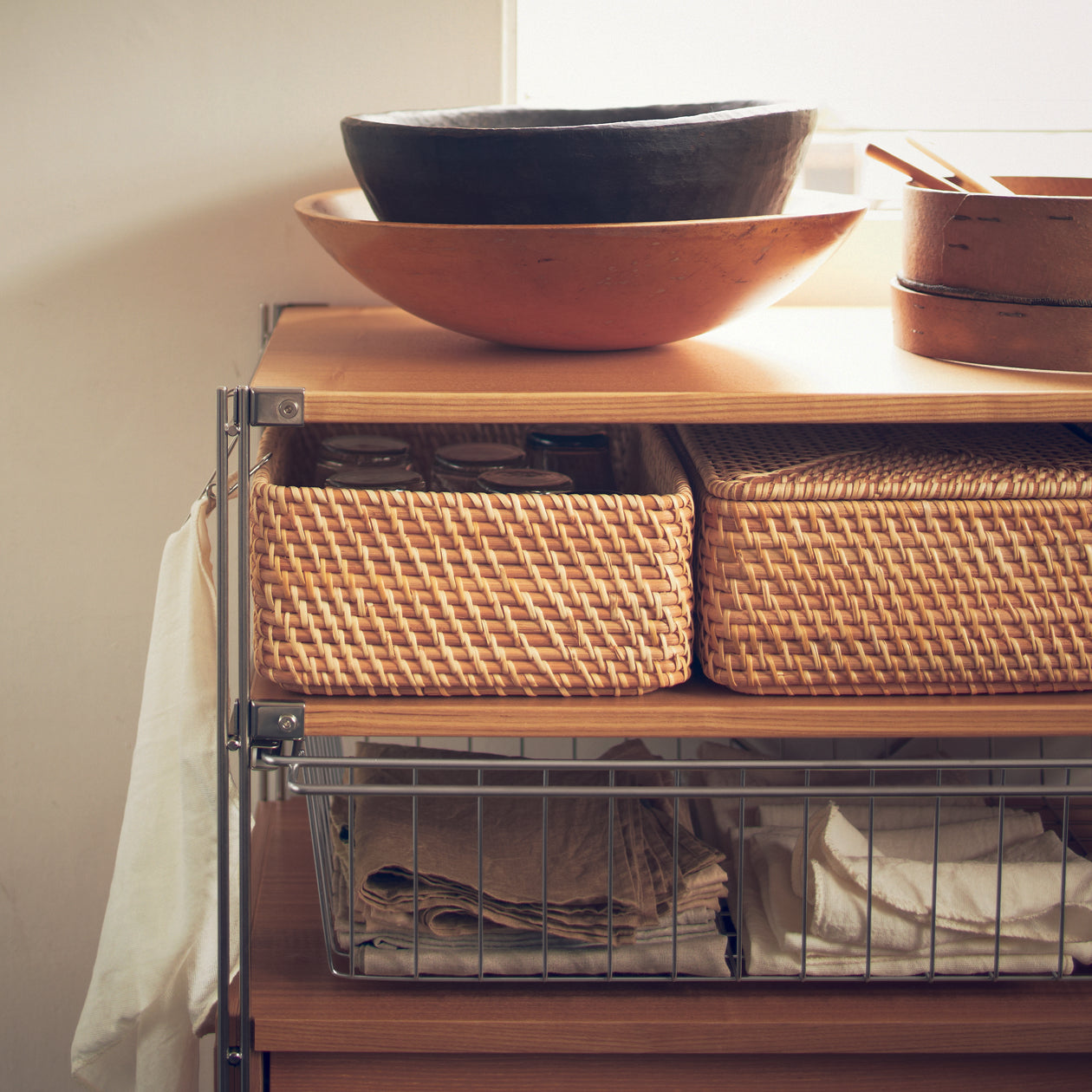 Rattan Storage