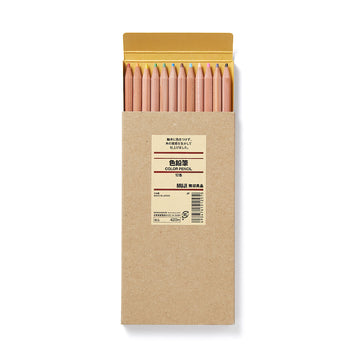 Coloured Pencils (12 Piece Set) MUJI
