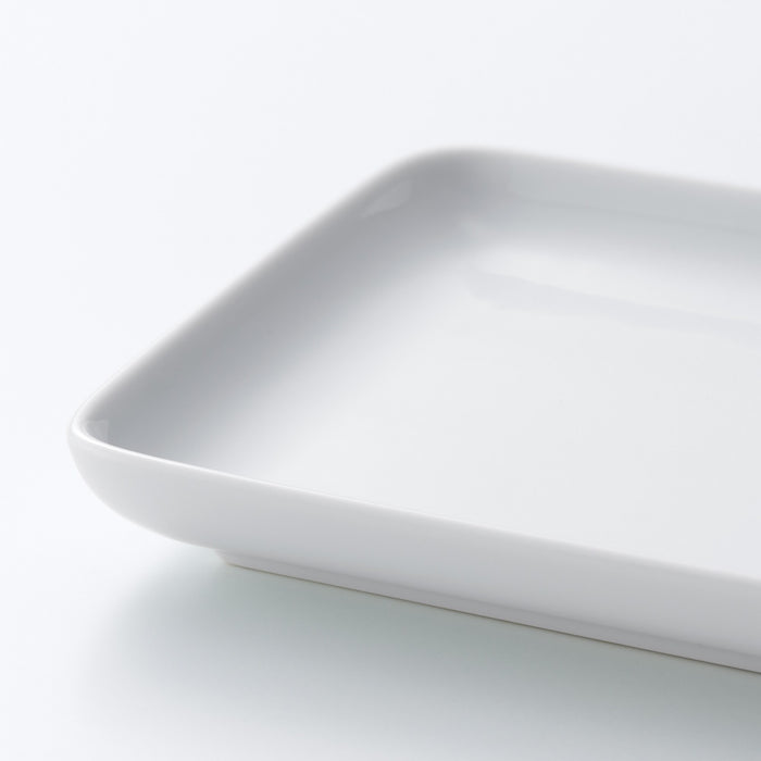 White Porcelain Rectangle Dish | Tableware | MUJI Canada