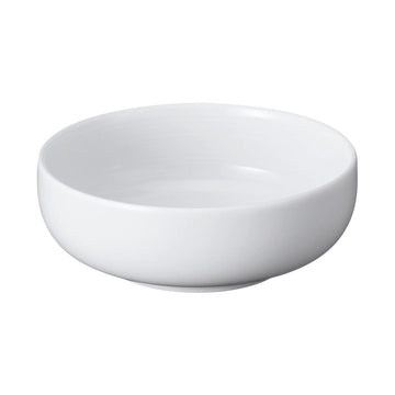 White Porcelain Shallow Bowl Small MUJI