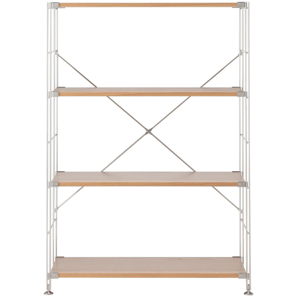 SUS Shelving Unit - Oak - Wide - Medium | Furniture | MUJI Canada