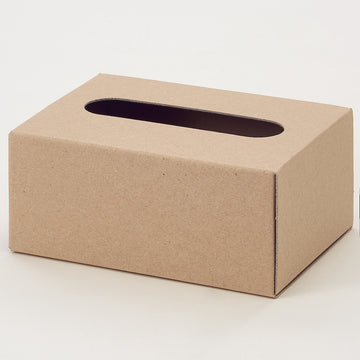Kraft Table Top Tissue Box MUJI