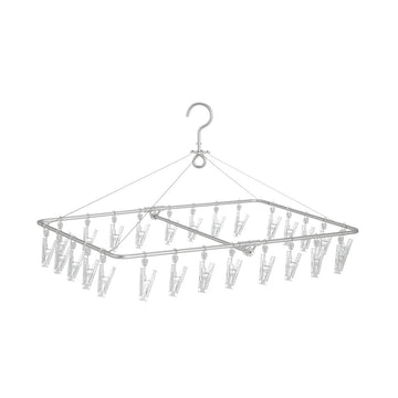 Aluminum Square Hanger with Pegs Frame Type MUJI