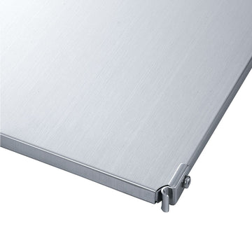 SUS Shelving Unit Additional Shelf - Stainless Steel - Regular (56 cm) MUJI